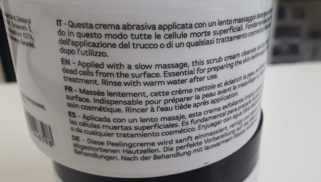 Regea | Crema Viso Abrasiva Sbiancante da 250ml